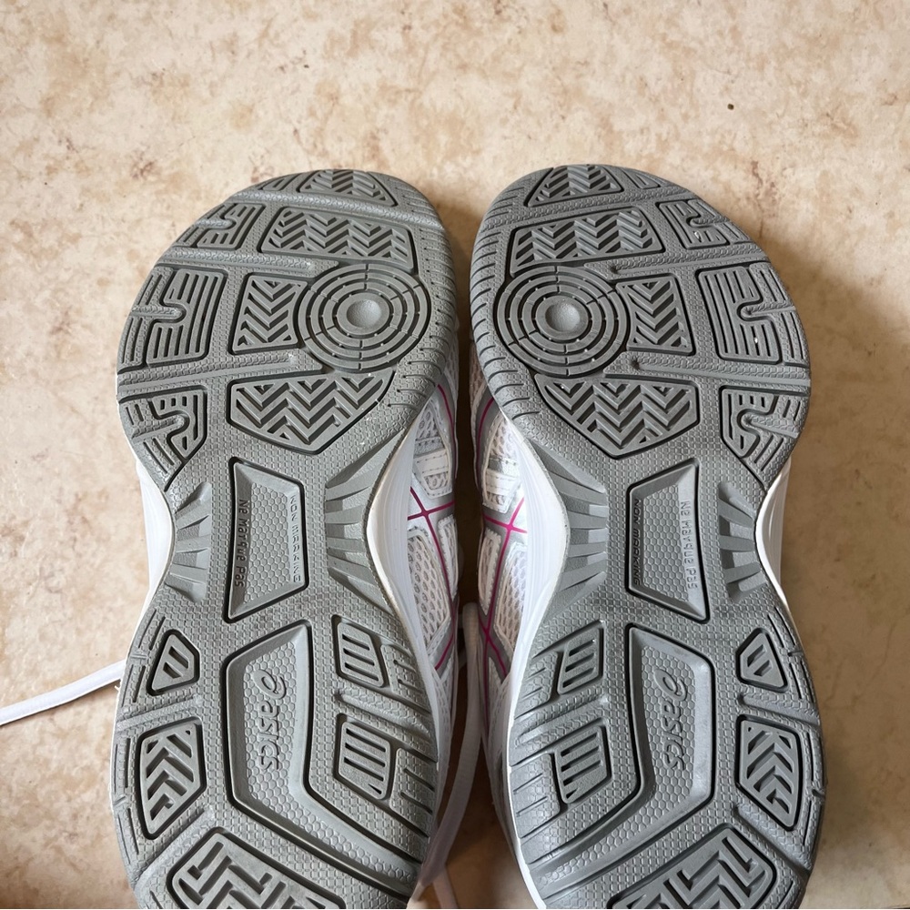 Pink and white ASICS women’s sneakers - Picture 5 of 6